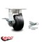 Service Caster 4 Inch Kingpinless Rubber on Steel Wheel Caster with Brake and Swivel Lock SCC SCC-KP30S420-RSR-SLB-BSL - alternate 6